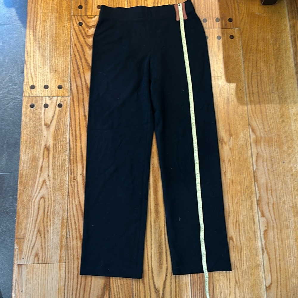 Eileen Fisher Straight Fit Viscose Wool Knit Professional Pants NEW WITH TAG